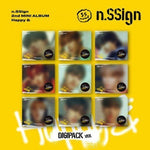 N.SSIGN 2ND MINI ALBUM HAPPY & DIGIPACK VER.