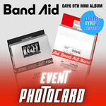 DAY6 9TH MINI ALBUM BAND AID | WITHMUU OFFICIAL PHOTOCARD INCLUDED (RANDOM 1 OUT OF 4)