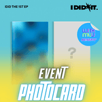 IDID 1ST MINI ALBUM I DID IT - 2 ALBUMS SET | WITHMUU OFFICIAL PHOTOCARD (RANDOM 1 OUT OF 7)