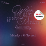 IN A MINUTE ALBUM When the sun goes down : Midnight | APPLE OFFICIAL PHOTOCARD (RANDOM 1 OUT OF 3)
