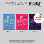 IVE 4TH EP ALBUM IVE SECRET - 3 ALBUMS SET | APPLE OFFICIAL PHOTOCARD (RANDOM 1 OUT OF 6)
