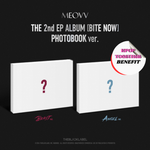 MEOVV 2ND EP ALBUM BITE NOW (PHOTOBOOK VER.) - 2 ALBUMS SET | KPOP TOGETHER OFFICIAL PHOTOCARD (RANDOM 3 OUT OF 5)