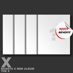 MONSTA X 13TH MINI ALBUM THE X - 4 ALBUMS SET | APPLE OFFICIAL PHOTOCARD (RANDOM 1 OUT OF 6)