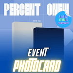 SHINEE ONEW 2ND ALBUM PERCENT (PHOTOBOOK VER.) - 2 ALBUMS SET | WITHMUU OFFICIAL PHOTOCARD (RANDOM 1 OUT OF 2)