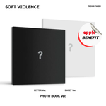 SHINEE TAEMIN ALBUM PHASE I: Soft Violence (PHOTOBOOK VER.) - 2 ALBUMS SET | APPLE OFFICIAL PHOTOCARD (RANDOM 1 OUT OF 2)