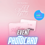 VIVIZ 1ST ALBUM A MONTAGE ( ) (QR VER.) | WITHMUU OFFICIAL PHOTOCARD (RANDOM 1 OUT OF 3)