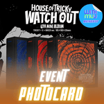 XIKERS 4TH MINI ALBUM HOUSE OF TRICKY: WATCH OUT - 3 ALBUMS SET | WITHMUU OFFICIAL PHOTOCARD INCLUDED (RANDOM 1 OUT OF 9)