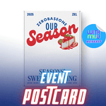 ZEROBASEONE 2025 SEASON'S GREETINGS | WITHMUU OFFICIAL POSTCARD SET