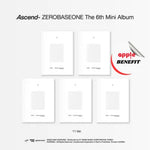 ZEROBASEONE 6TH MINI ALBUM Ascend- (11 VER.) | APPLE OFFICIAL PHOTOCARD B (RANDOM 1 OUT OF 5)