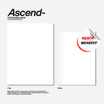 ZEROBASEONE 6TH MINI ALBUM Ascend- (PHOTOBOOK VER.) - 2 ALBUMS SET | APPLE OFFICIAL PHOTOCARD A (RANDOM 1 OUT OF 5)