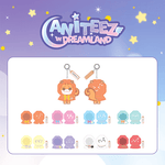 ATEEZ X ANITEEZ IN DREAMLAND OFFICIAL MD KEYRING OUTFIT (WISH CLOAK)