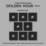 ATEEZ 11TH MINI ALBUM GOLDEN HOUR PART.2 (DIGIPAK VER.) | 8 ALBUMS SET