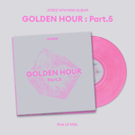 ATEEZ 14TH MINI ALBUM GOLDEN HOUR: PART 5 (PINK LP VER.)