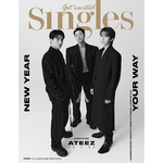 ATEEZ SINGLES JANUARY 2024 MAGAZINE