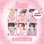BOYNEXTDOOR 1ST ALBUM HOME (SWEET HOME VER.) - 6 ALBUMS SET | APPLE OFFICIAL PHOTOCARD (RANDOM 1 OUT OF 6) + ADDED GROUP BOOKMARK (SET ONLY)