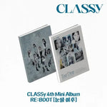CLASSy 4TH MINI ALBUM RE:BOOT 눈물 이후
