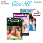 FROMIS9 THE 2ND ALBUM GLOW ME (PHOTOBOOK VER.) - 3 ALBUMS SET | APPLE OFFICIAL PHOTOCARD (RANDOM 1 OUT OF 5)