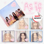 ifeye 3RD EP ALBUM AS IF (JEWEL VER.) - 6 ALBUMS SET | APPLE OFFICIAL PHOTOCARD B (RANDOM 1 OUT OF 5)