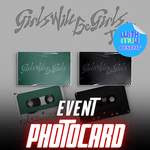 ITZY ALBUM GIRLS WILL BE GIRLS (CASSETTE TAPE VER.) | WITHMUU OFFICIAL PHOTOCARD (RANDOM 1 OUT OF 5)