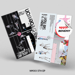 NMIXX 5TH EP ALBUM HEAVY SERENADE - 2 ALBUMS SET | APPLE OFFICIAL PHOTOCARD A (RANDOM 1 OUT OF 6) + PHOTO MAGNET (RANDOM 1 OUT OF 6) (SET ONLY)