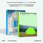 SHINEE ONEW 4TH MINI ALBUM CONNECTION (PHOTOBOOK VER.) - 2 ALBUMS SET | APPLE OFFICIAL PHOTOCARD (RANDOM 1 OUT OF 2)