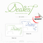 RESCENE 2ND SINGLE ALBUM DEAREST (QR VER.) - 2 ALBUMS SET | APPLE OFFICIAL PHOTOCARD (RANDOM 2 OUT OF 10)