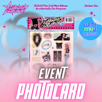 RED VELVET SEULGI 2ND MINI ALBUM ACCIDENTALLY ON PURPOSE (STICKER VER.) | WITHMUU OFFICIAL PHOTOCARD B VER.