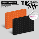 STRAY KIDS MINI ALBUM THIS & THAT (PHOTOBOOK VER.) | FANS SHOP OFFICIAL PHOTOCARD INCLUDED PER ALBUM (RANDOM 1 OUT OF 8)