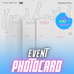 THE BOYZ 3RD ALBUM UNEXPECTED (PHOTOBOOK VER.) - 3 ALBUMS SET | WITHMUU OFFICIAL PHOTOCARD (RANDOM 1 OUT OF 11)