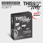 STRAY KIDS MINI ALBUM THIS & THAT (FANS ALBUM VER.) | APPLE OFFICIAL PHOTOCARD (RANDOM 1 OUT OF 8)