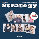 TWICE 14TH MINI ALBUM STRATEGY STEP4 VER. (DIGIPACK VER.) - 9 ALBUMS SET | APPLE OFFICIAL PHOTOCARD (RANDOM 1 OUT OF 9) PER ALBUM + ADDED LOGO PHOTOCARD (SET ONLY)
