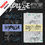 XDINARY HEROES 9TH MINI ALBUM IMPULSE (PHOTOBOOK VER.) - 2 ALBUMS SET | APPLE OFFICIAL PHOTOCARD (RANDOM 1 OUT OF 5)
