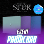 XIKERS 5TH MINI ALBUM HOUSE OF TRICKY : SPUR - 3 ALBUMS SET | WITHMUU OFFICIAL PHOTOCARD (RANDOM 1 OUT OF 10)