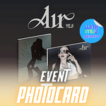 ITZY YEJI ALBUM AIR (PHOTOBOOK VER.) - 2 ALBUMS SET | WITHMUU OFFICIAL PHOTOCARD (RANDOM 1 OUT OF 2)