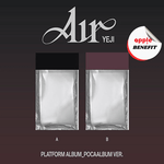 ITZY YEJI ALBUM AIR (PLATFORM ALBUM_POCA ALBUM) | APPLE OFFICIAL PHOTOCARD (RANDOM 1 OUT OF 2)