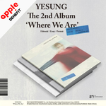 SUPER JUNIOR YESUNG 2ND ALBUM Where We Are (PHOTOBOOK VER.) - 3 ALBUMS SET | APPLE OFFICIAL PHOTOCARD SET
