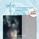 ZEROBASEONE SUNG HAN BIN 1ST EP ALBUM DEAD:ALIVE (PHOTOBOOK VER.) - 3 ALBUMS SET | APPLE OFFICIAL PHOTOCARD SET