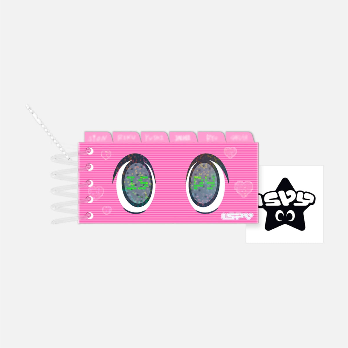 NCT WISH I SPY POP-UP 'WISH LAND'  OFFICIAL MD  [PHOTO BINDER KEYRING]        [PRE]