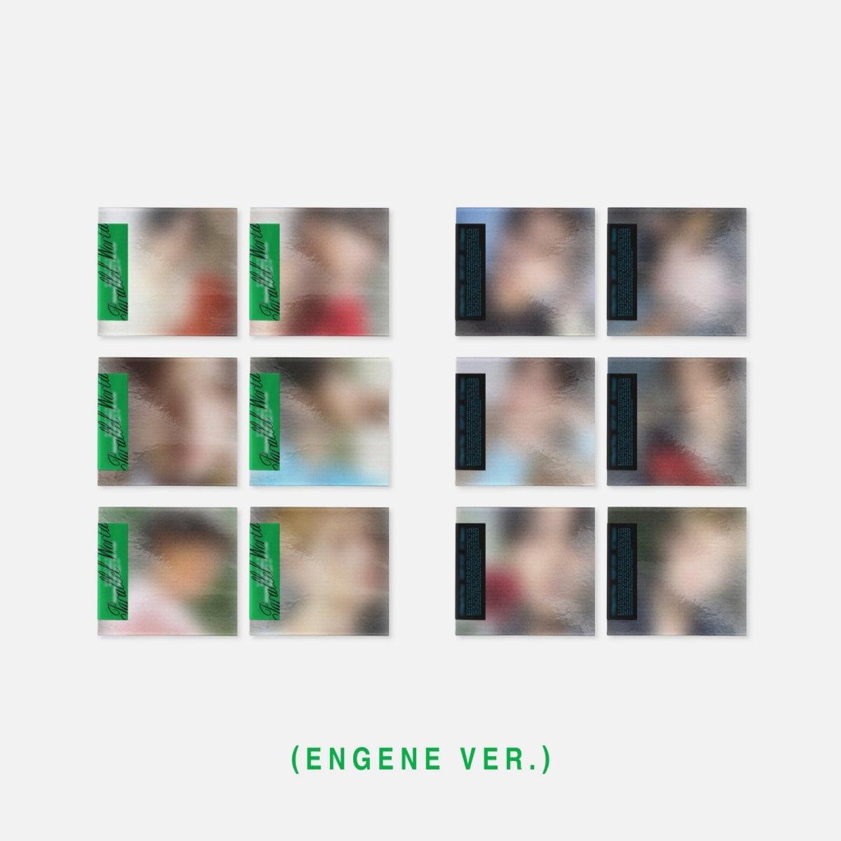 ENHYPEN SPIN OFF SINGLE ALBUM THE SING: PARALLEL WORLD   (ENGENE VER.)   |  6 ALBUMS SET    [PRE]
