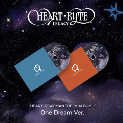 HEART OF WOMAN 1ST ALBUM HEART BYTE : LEGACY  (One Dream Ver.)   |  2 ALBUMS SET