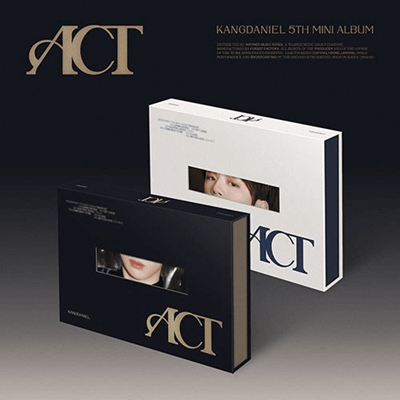KANG DANIEL 5TH MINI ALBUM ACT   -  2 ALBUMS SET   |  KPOP2GETHER POLAROID PHOTOCARD (RANDOM 1 OUT OF 2)