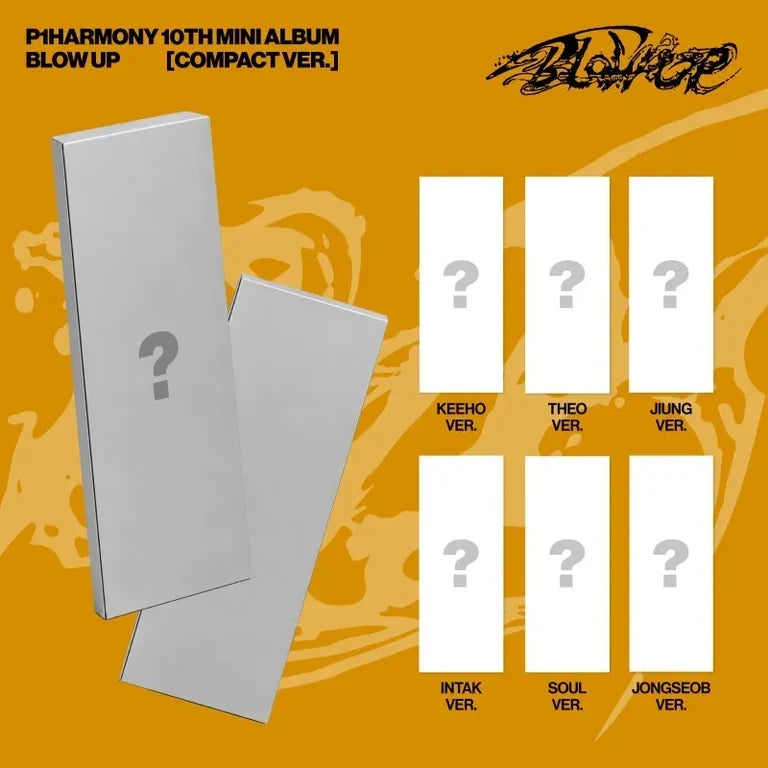 P1HARMONY 10TH MINI ALBUM BLOW UP  (COMPACT VER.)   |  6 ALBUMS SET      [PRE]