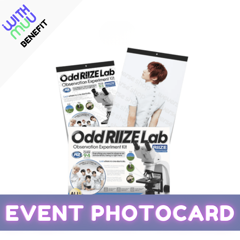 RIIZE 2027 SEASON'S GREETINGS  + 2027 WALL CALENDAR  SET     |   WITHMUU OFFICIAL  PHOTOCARD SET    +  OFFICIAL PHOTOCARD (RANDOM 1 OUT OF 6)   SET ONLY    [PRE]