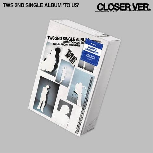 TWS 2ND SINGLE ALBUM TO US    (U.S VER)   [HELLO82 EXCLUSIVE]    |   INCLUDES HELLO82 EXCLUSIVE OFFICIAL  PHOTOCARD  (RANDOM 1 OUT OF 6)      [PRE]