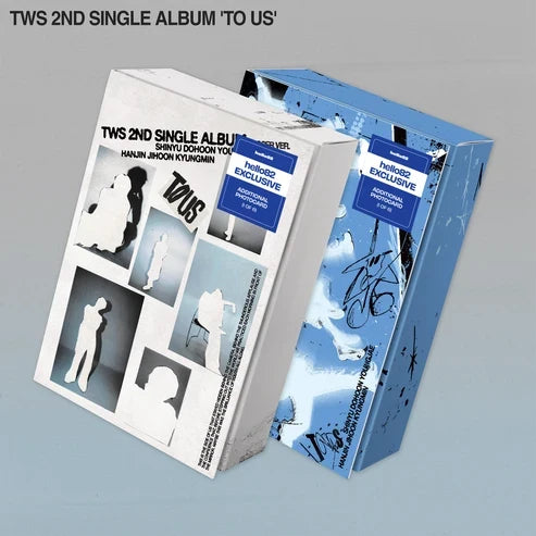 TWS 2ND SINGLE ALBUM TO US    (U.S VER)   [HELLO82 EXCLUSIVE]    |   INCLUDES HELLO82 EXCLUSIVE OFFICIAL  PHOTOCARD  (RANDOM 1 OUT OF 6)      [PRE]