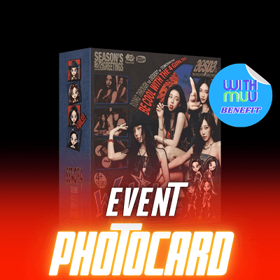 AESPA 2026 SEASON'S GREETINGS  [SPECIAL EDITION]   |  WITHMUU OFFICIAL  PHOTOCARD SET