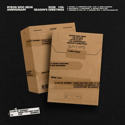 BYEON WOO SEOK 2026 SEASON'S GREETINGS  |  INCLUDES PRE ORDER GIFT PHOTOCARD