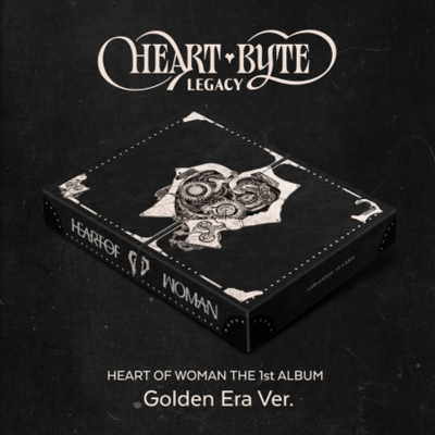 HEART OF WOMAN 1ST ALBUM HEART BYTE : LEGACY  (Golden Era Ver.)