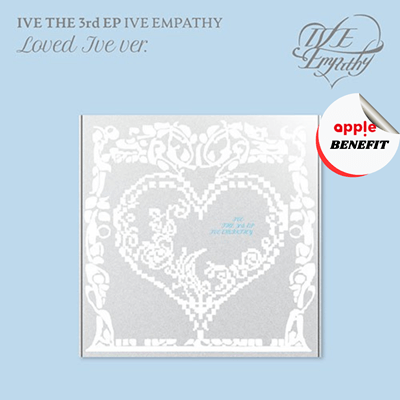 IVE 3RD EP  ALBUM IVE EMPATHY    (LOVED IVE VER.)    |   APPLE OFFICIAL PHOTOCARD  (RANDOM 1 OUT OF 6)