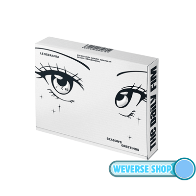 LE SSERAFIM 2026 SEASON'S GREETINGS  [THE DAILY FILM]      |  INCLUDES WEVERSE SHOP OFFICIAL PHOTO SET & MASKING TAPE